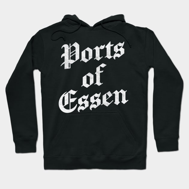 Ports Of Essen ///// IT Crowd Fan Art Design Hoodie by DankFutura